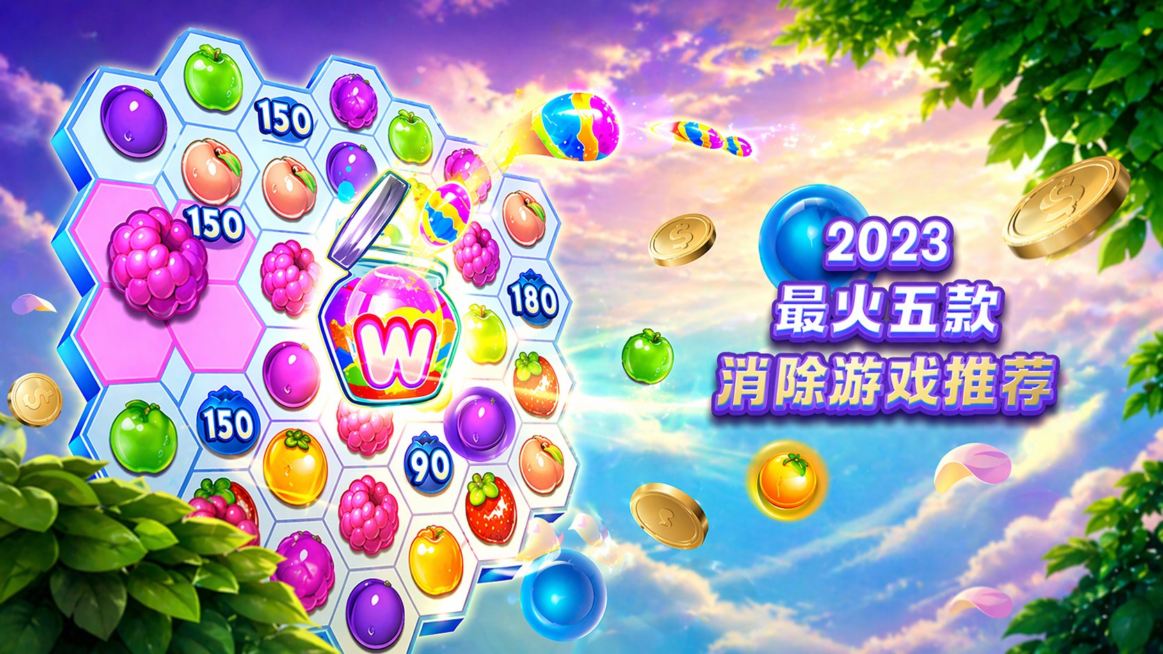 BBIN 2023最火五款消除游戏推荐